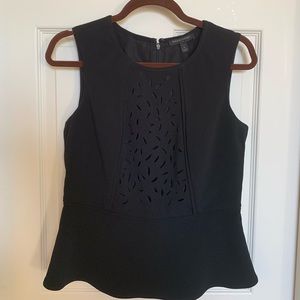 BANANA REPUBLIC black pendulum shirt